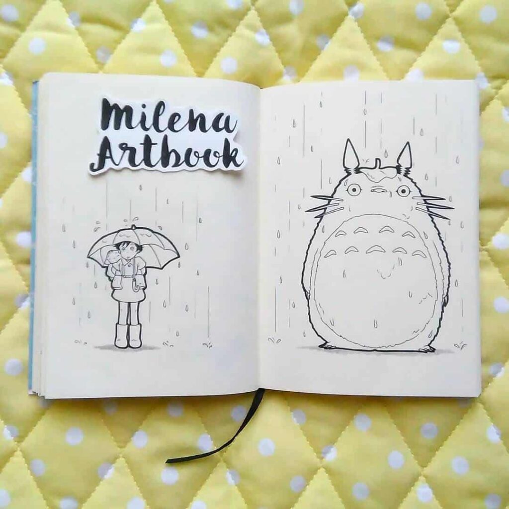 Studio Ghibli themed bullet journal ideas