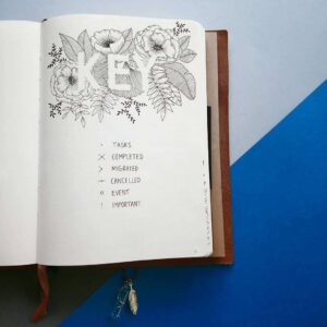31 awesome bullet journal keys!