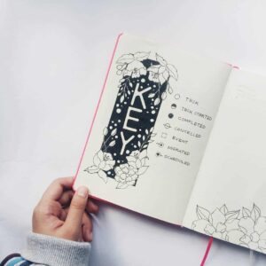 31 awesome bullet journal keys!