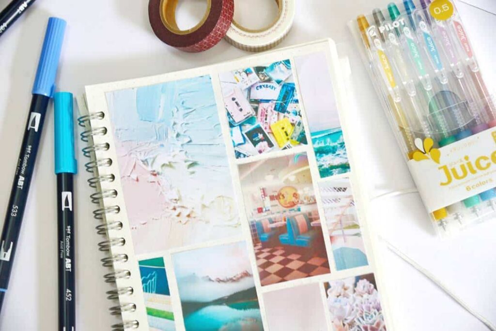 wedding planning bullet journal