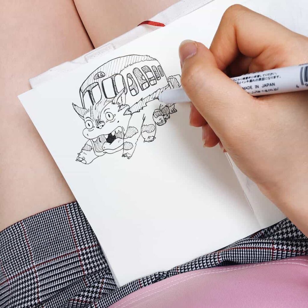 Studio Ghibli themed bullet journal ideas