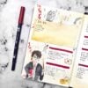 Harry Potter bullet journal layout