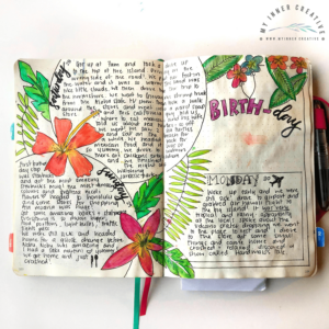 messy style bullet journals