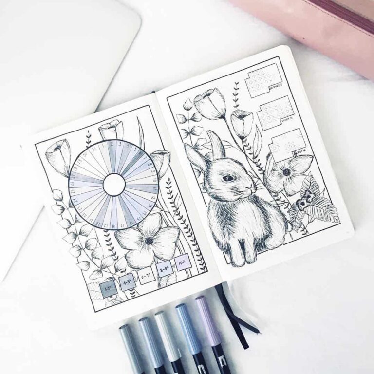 sleep tracker for bullet journal