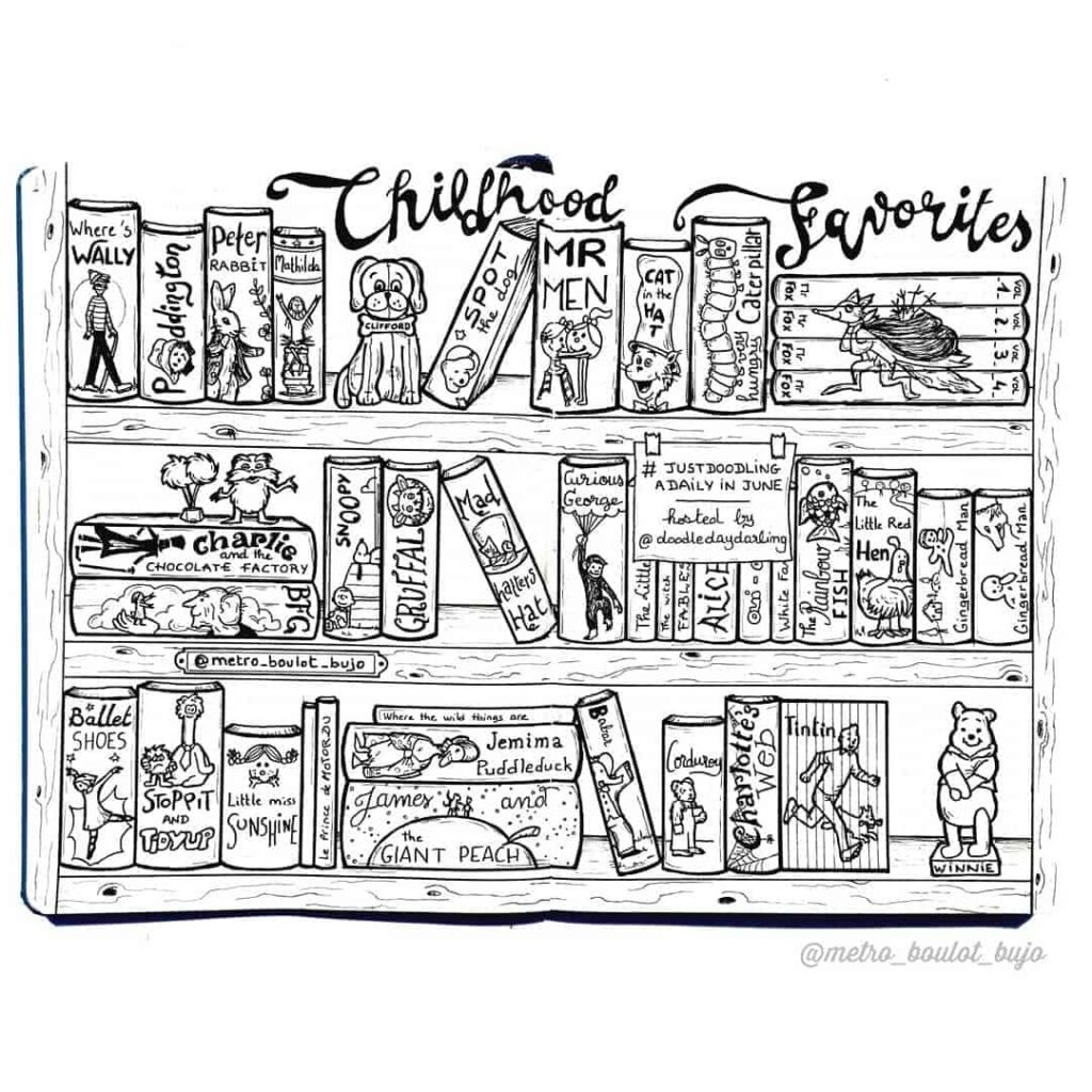 creative book reading trackers bullet journal