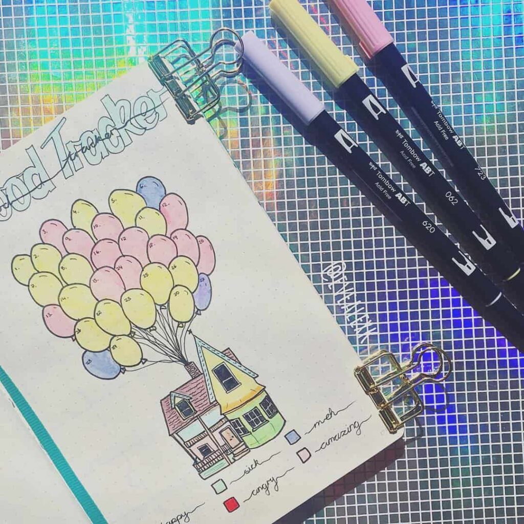 up house inspired layout