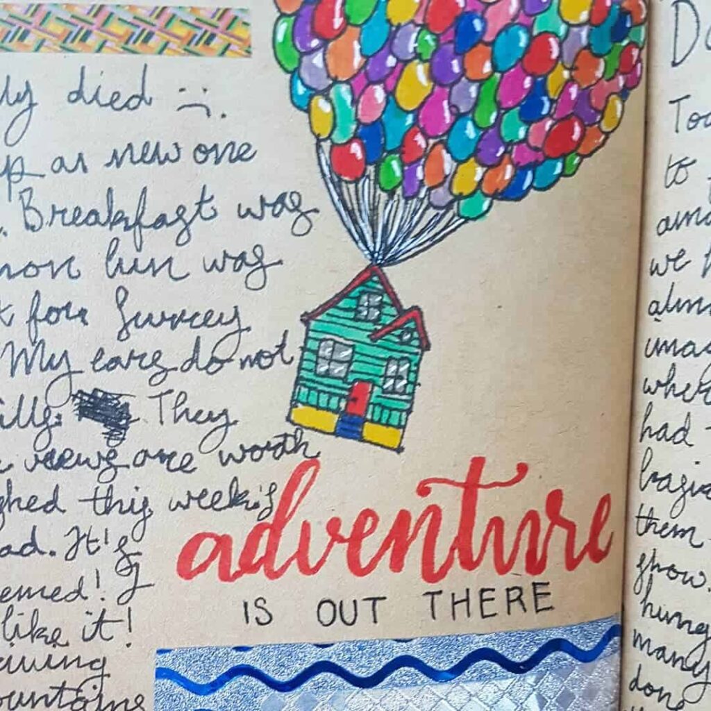 up house inspired layout