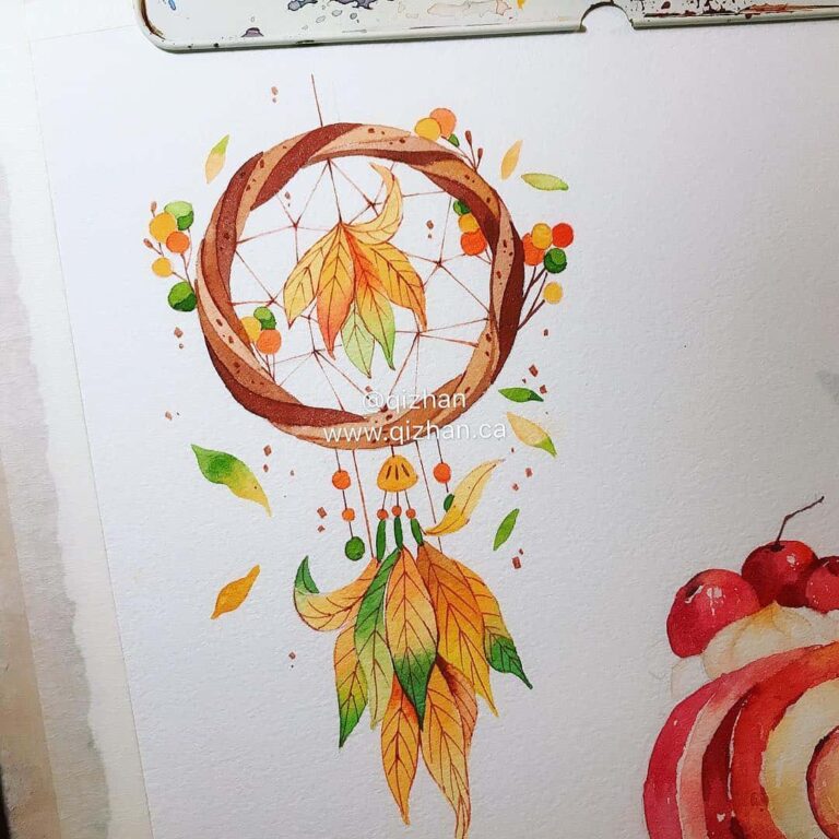 dream catcher bullet journal inspiration