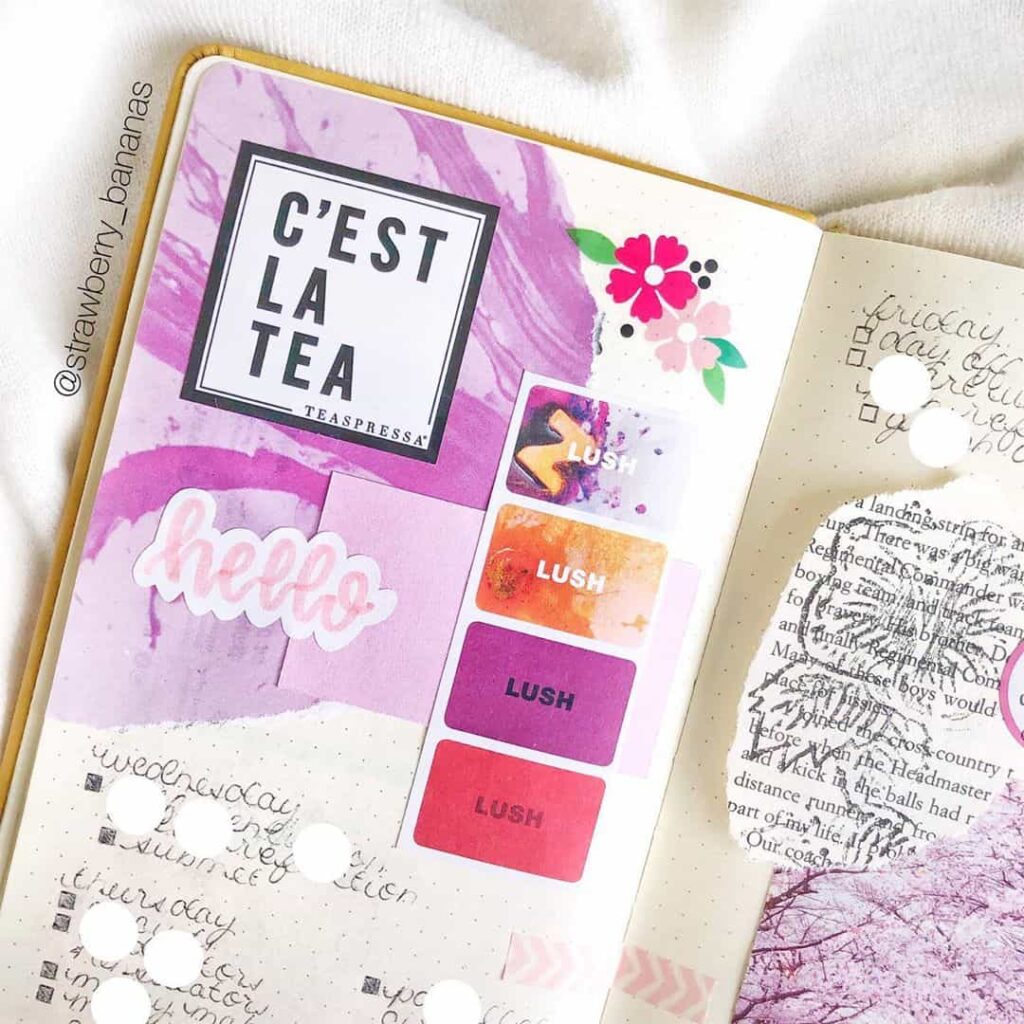 wedding planning bullet journal