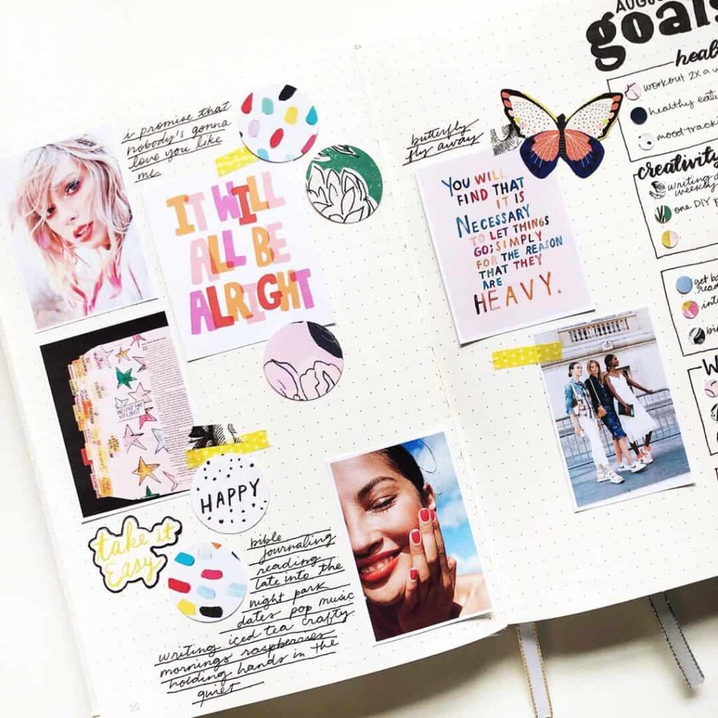 wedding planning bullet journal