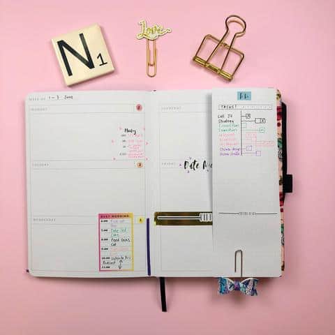 project management in your bullet journal