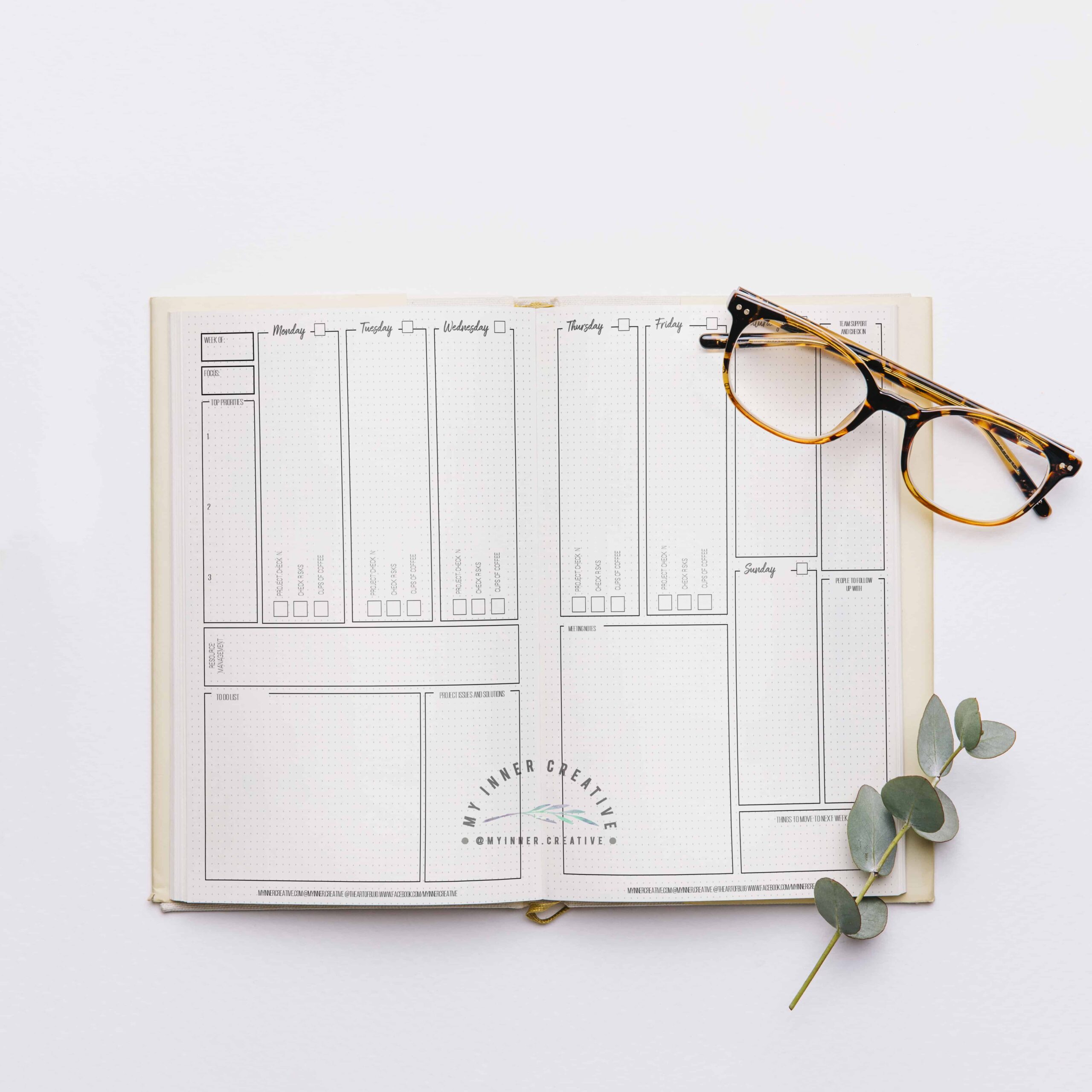 Project Management Bullet Journal