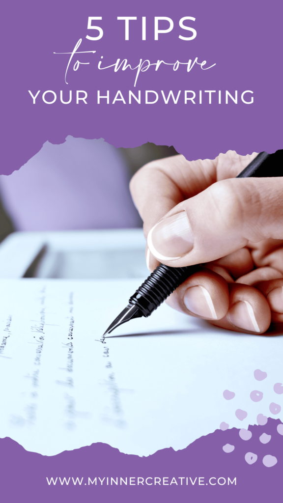 handwriting practice, bullet journal