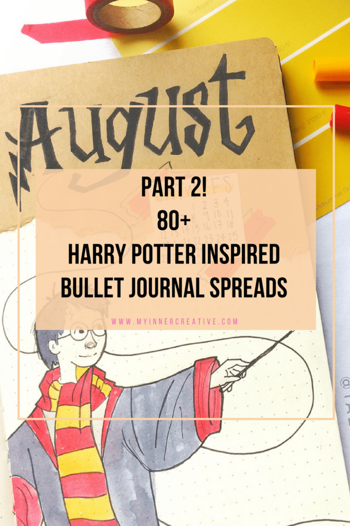 harry potter bujo inspiration